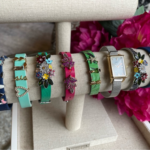 Keep Collective Stella & Dot Double Leather Band with Charm - Picture 4 of 8